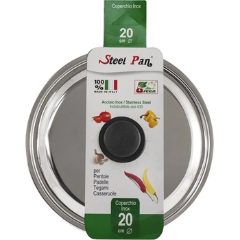 Steel Pan - ITALY Sp-Капак инокс 24см (011882)
