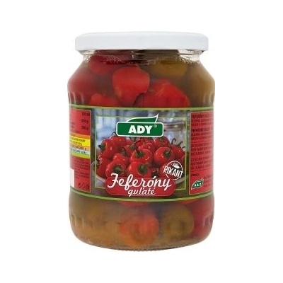 Ady Feferóny guľaté pikant 610 g