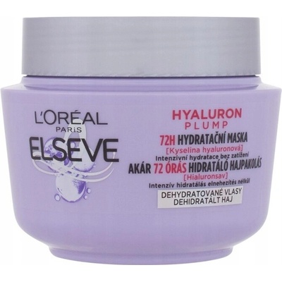 L'ORÉAL PARIS Hydratačná maska s kyselinou hyalurónovou Elseve Hyaluron Plump 72H (hydratačná maska) 300 ml