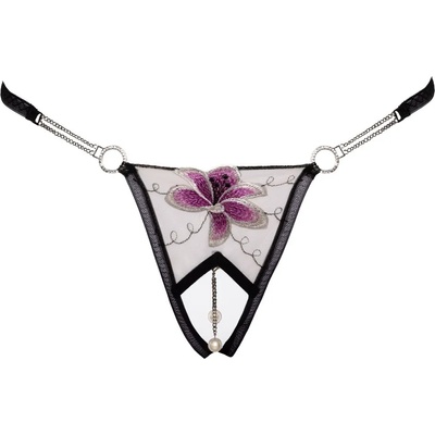 Cottelli Collection Crotchless String with Flower 2322269 M/L