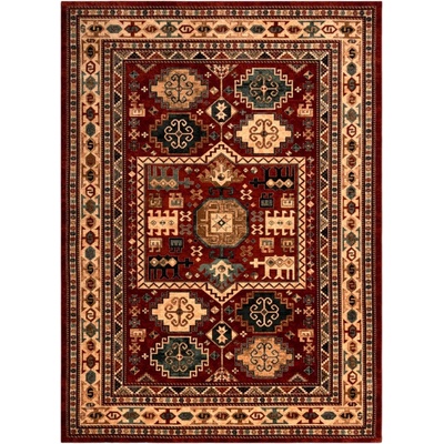 Nej-koberce Kashqai 4306 300 orientální / rám terakota / béžový