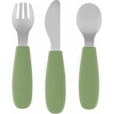 Petite&Mars Take&Match Stainless Steel Cutlery Set príbor Sweet Pea 12m+ 3 ks