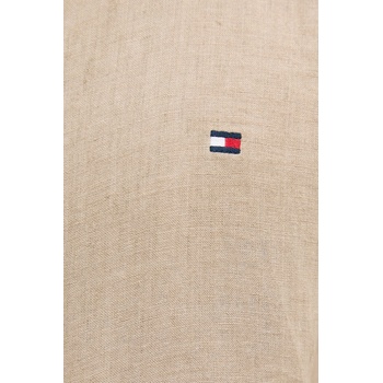 Tommy Hilfiger риза мъжка от лен (MW0MW39271)