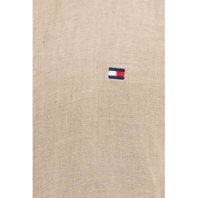 Tommy Hilfiger риза мъжка от лен (MW0MW39271)