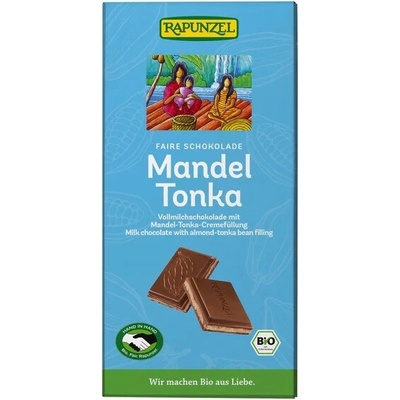 Rapunzel Čokoláda mandle a tonka Bio 100 g