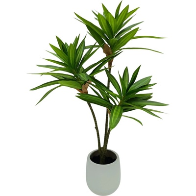 Umelá rastlina v kvetináči, zelený bambus 65 cm Garden Line