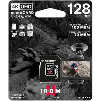 GOODRAM microSD UHS-I U3 128GB IR-M3AA-1280R12