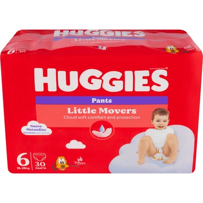 Huggies Little Movers 6 30 ks
