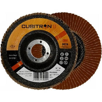 3M Cubriton II 967A Lamelový kotouč 125 x 22 mm P 80 65056