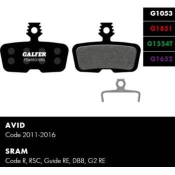 GALFER Спирачни накладки galfer bike fd455g1652 e-bike