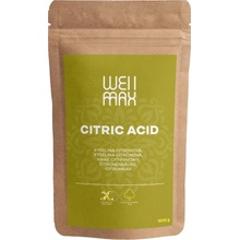 WellMax Kyselina citrónová Citric Acid 1000 g