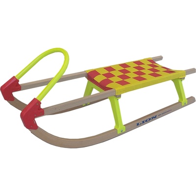 Bohemia Sport sáně REKORD 110 červeno-žlutý – Hledejceny.cz