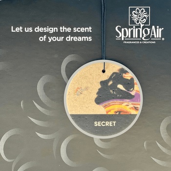 SpringAir Хартиен ароматизатори за кола secret (141)