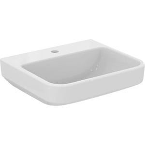 Ideal Standard i. life B стенен умивалник, лъскаво бял, 50 см с отвор за смесител (T534501)