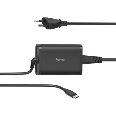 Захранване за лаптоп HAMA универсално 220V, 5-20V/65W, USB-C, Power Delive (HAMA-200006)