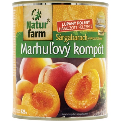Natur Farm Marhuľový kompót 825 g