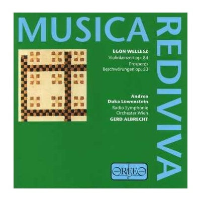 Egon Wellesz - Prosperos Beschwörungen Op.53 CD