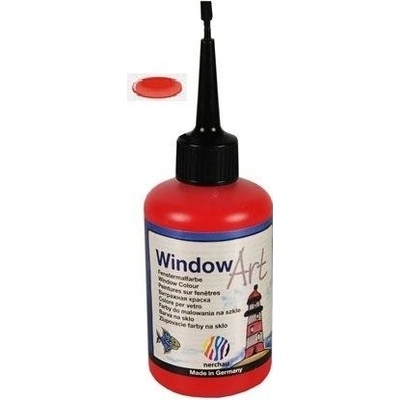 Barva na sklo Nerchau 80 ml červená – Hledejceny.cz