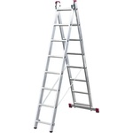 KRAUSE Двураменна професионална алуминиева стълба KRAUSE Corda 2.25/3, 90м (05030283)