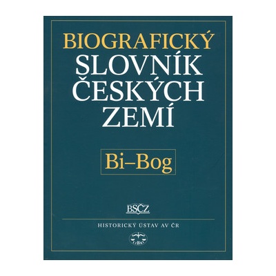 Biografický slovník českých zemí, 5. sešit (Bi–Bog) - Vošahlíková, Pavla, Brožovaná