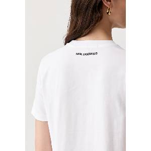 Karl Lagerfeld тениска дамска от памук (B3W17069) - answear - 175,83 лв