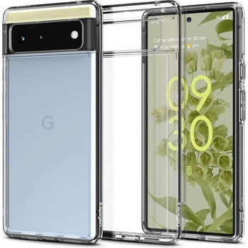Spigen Ultra Hybrid Case - хибриден кейс с висока степен на защита за Google Pixel 6 (прозрачен)