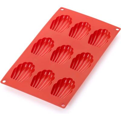 Lékué Форма за печене Lekue 30x17.5xH2cm, силиконова, за бисквити мадлени
