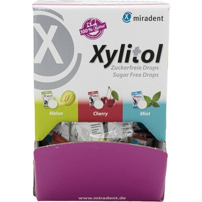 Miradent Xylitol pastilky mix 100 ks