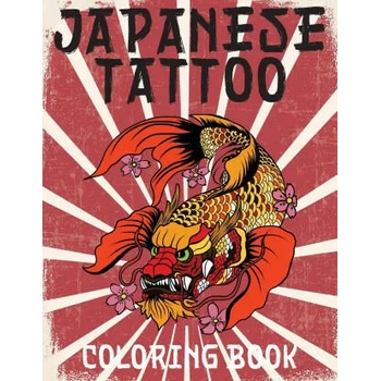 Image 1 of Japanese Tattoo Coloring Book | Stefan Heart