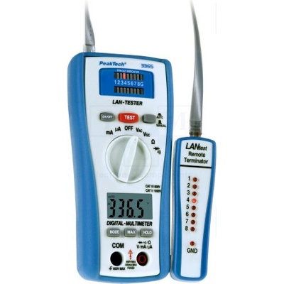 PEAKTECH P 3365 LCD 3,5-místný (2000); VAC:2/20/200/600V
