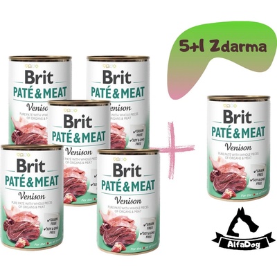 Brit Paté & Meat Venison 800 g