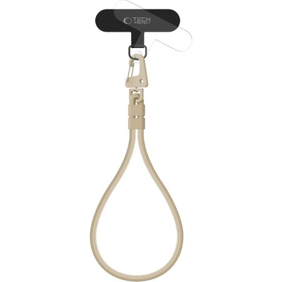 Tech-Protect Универсален ремък за китка от Tech-Protect C8S Rope Wrist Strap - Taupe (5906302363377)