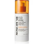 Some By Mi V10 Hyal Hydra Capsule Sunscreen защитен крем за чувствителна и нетолерантна кожа на лицето SPF 50+ 40ml