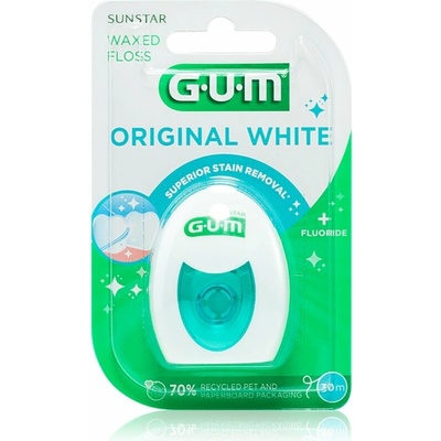 G.U.M Original White dentálna niť 30 m