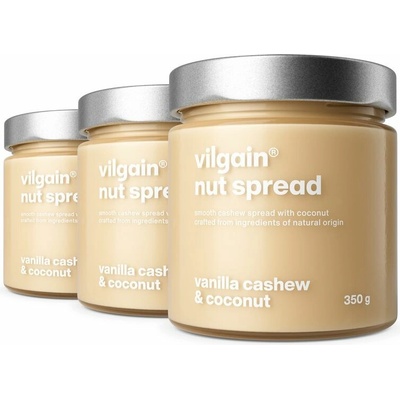 Vilgain Sweet Nuts Kešu a kokos s vanilkou 3 x 350 g