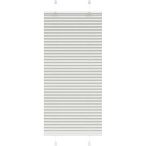 vidaXL Плисирана щора Светло сиво 55x150 cm Ширина на плата 54, 4 cm (4015338)