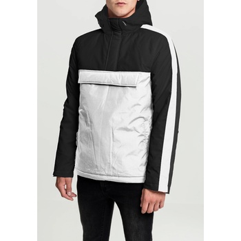 Urban Classics Мъжко яке в от Urban Classics Padded Pull Over Hooded Jacket wht/blk/blk XXLUB-TB2485-01215 - Черен, размер L