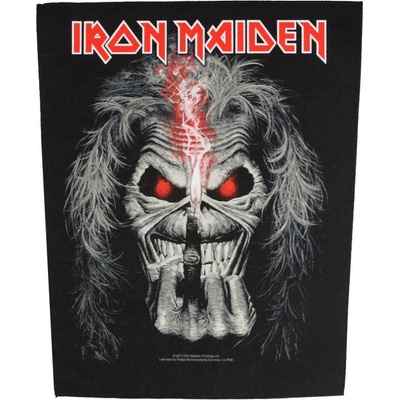 nášivka RAZAMATAZ Iron Maiden Eddie Candle Finger