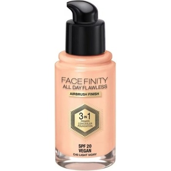 Max Factor Facefinity All Day Flawless make-up 3v1 SPF20 40 Light Ivory 30 ml