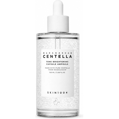 SKIN1004 Ампула за лице с 77% центела , 4% ниацинамид, 2% tranexamic acid и Madecassoside мини SKIN1004 MADAGASCAR CENTELLA TONE BRIGHTENING CAPSULE AMPOULE 100ml