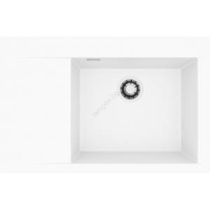 Alveus 1149498 - Кухненска мивка PURE 79x51, 5 cm гранит/бяла (AV0152) Мивка за вграждане