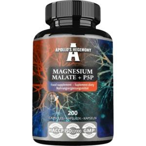 Apollo's Hegemony Magnesium Malate + P5P [200 капсули]