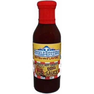 Suckle Busters BBQ grilovací omáčka Hot & Spicy 354 ml