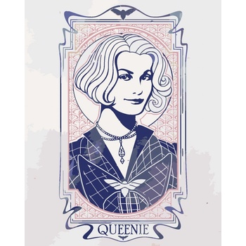 Zuty Рисуване по номера Art Nouveau Queenie (Фантастични животни) (M10-040-050-601319)