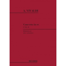 Concerto Per Ob., Archi E B.C.: In Re Rv 453 - pre hoboj a klavír