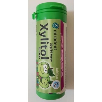 Miradent Žuvačky pre dentálnu starostlivosť pre deti Xylitol Chewing Gum for Kids 30 ks