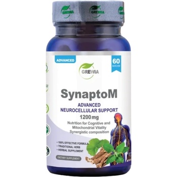 Grewia SynaptoM | Advanced Neurocellular Support [60 капсули]
