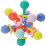 Manhattan Toy Бебешка дрънкалка и гризалка Manhattan Toy - Atom Colorpop (SMT165190)