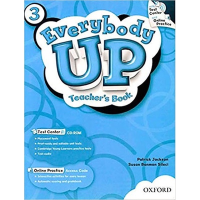 Everybody Up: 3: Teacher's Book with Test Center CD-ROM