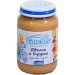 Ганчев пюре млечна каша с ябълки и круши - 190 г